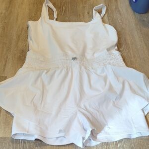Abercrombie & Fitch Ypb Romper Active Size XL White